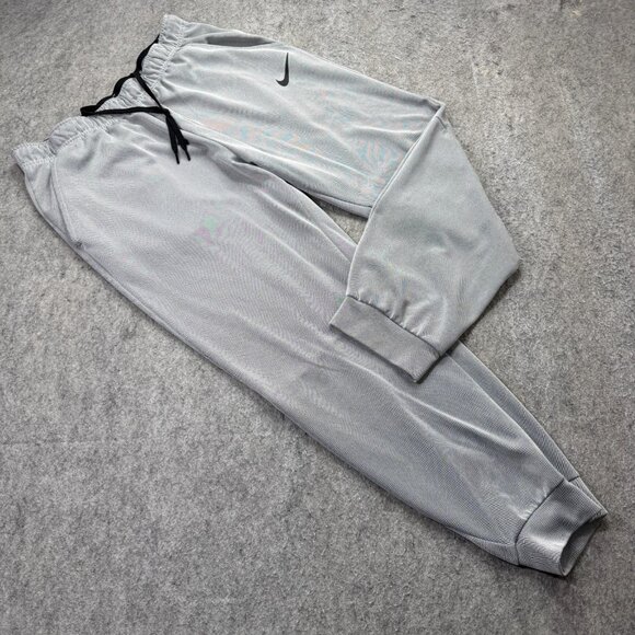Nike Joggers Men 2XL Gray Therma Veneer Tapered 29" Sweatpants Fleece BV2715 - Picture 1 of 16
